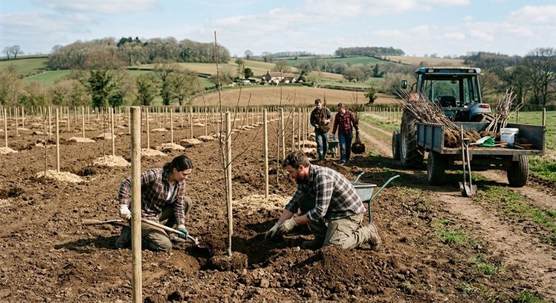 Cherry Tree Planting in Ventura County, CA