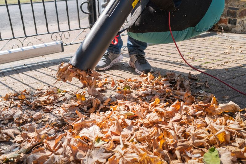 Leaf Removal Equipment in Action